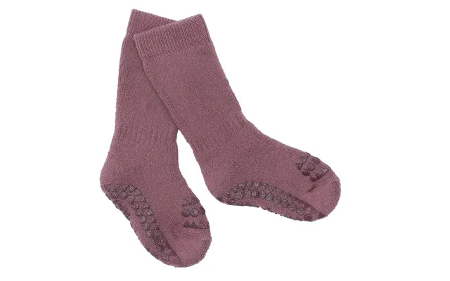Slip Stockings Thick Cotton - Misty Plum product image