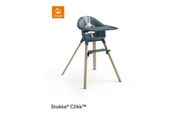 Stokkeâ Clikkâ Højstol - Fjord Blue