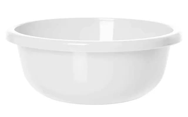 Vaskefad Rund 2 - 5 L. Hvid
