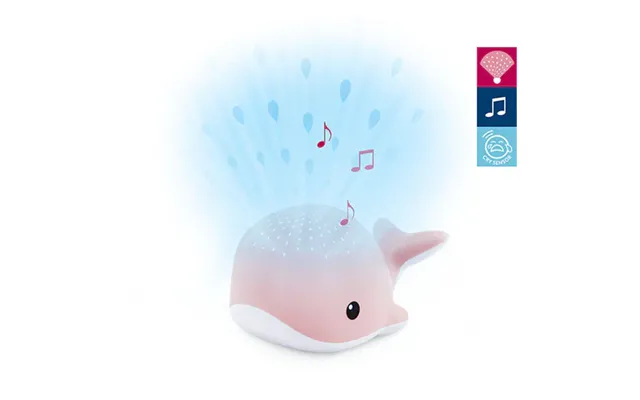 Zazu Projektor Hvalen Wally - Pink