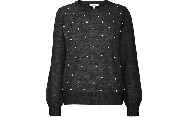 B.young Dame Strik Bxokama - Dark Grey Melange product image
