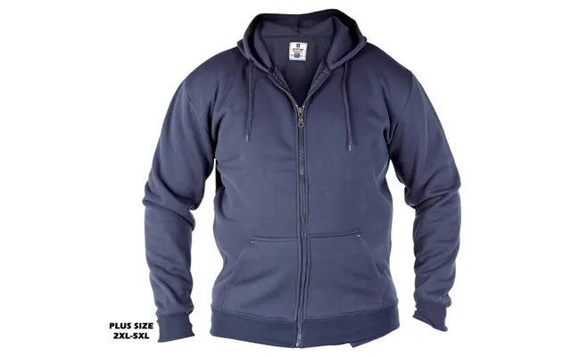 Duke D555 Sweatshirt Med Lynlås Herre Cantor Plus - Navy