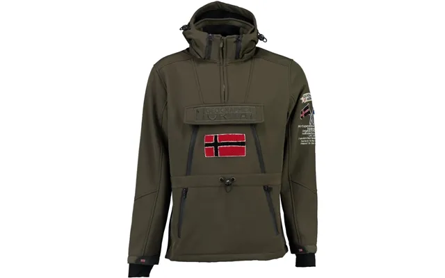 Geographical Norway Herre Anorak Softshell Jakke Tuilding - Khaki