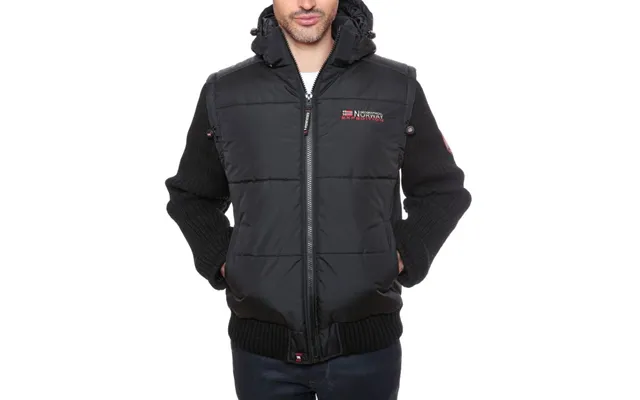 Geographical Norway Herre Vinterjakke Crumberry - Black
