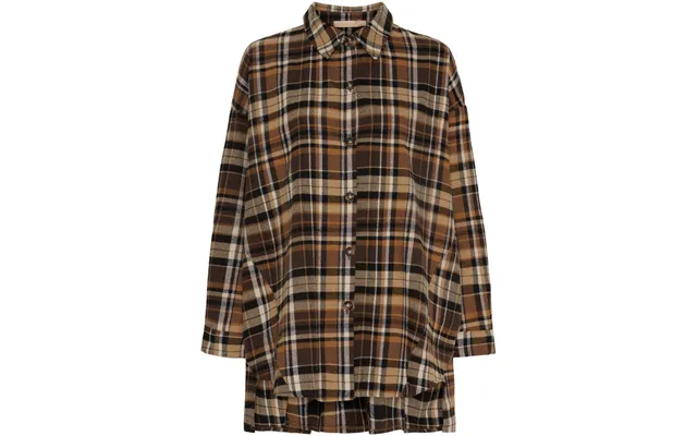 Marta Du Chateau Dame Skjorte Mdclaureline 248459 - Camel J-tex