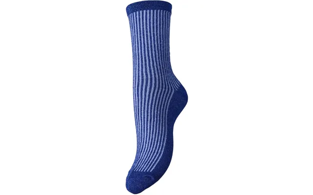 Pieces Dame Strømper Pcsebby - Bluing Stripes Baby Lavender