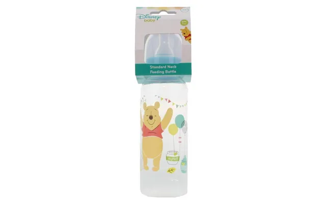 Disney Baby Peter Plys Sutteflaske 0m Blå 250 Ml