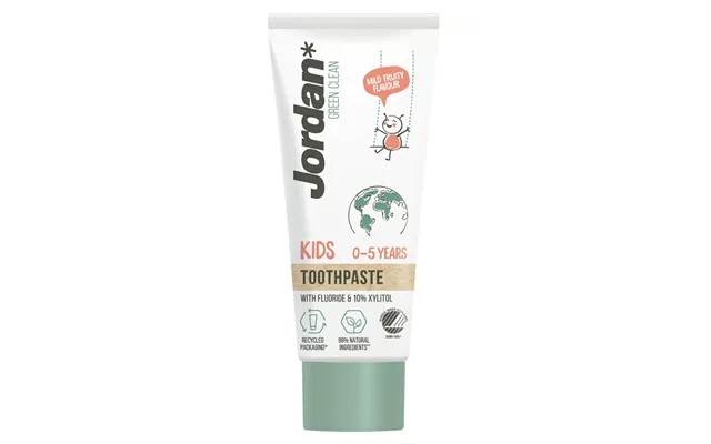Jordan Green Clean Kids Toothpaste 0-5 Years 50 Ml