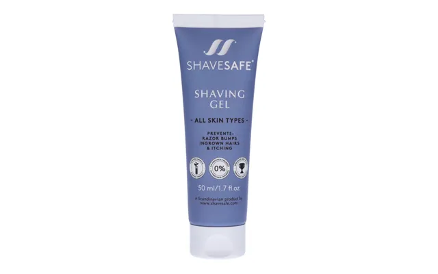 Shavesafe Travel Shaving Gel 50 Ml