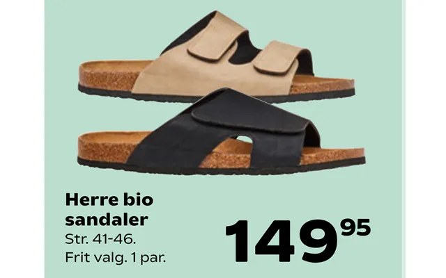 Herre Bio Sandaler product image