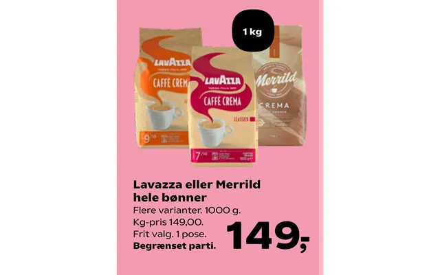 Lavazza or douwe egberts throughout beans product image