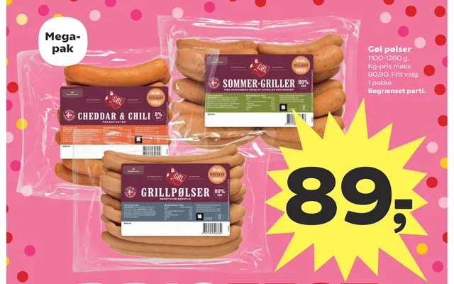 Gøl sausages product image