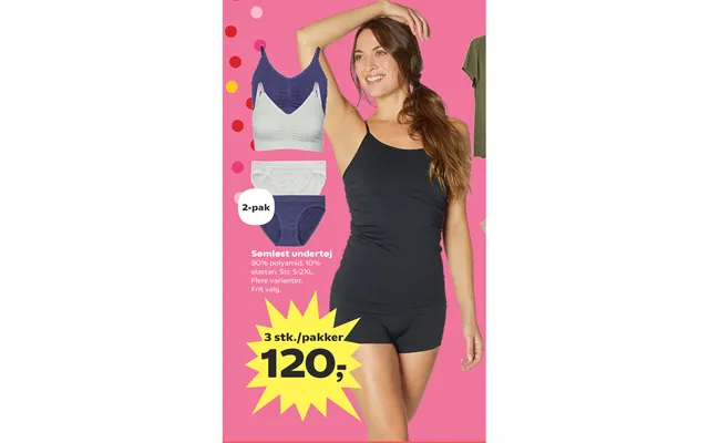 Sømløst Undertøj product image