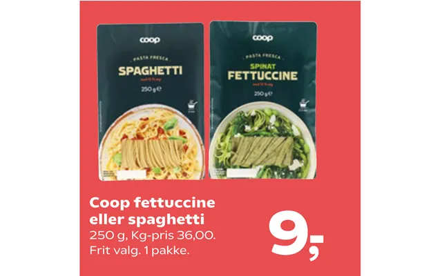 Coop Fettuccine Eller Spaghetti product image