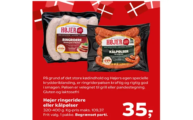 Højer Ringeridere Eller Kålpølser product image