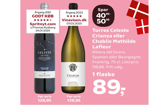 Torres celeste crianza or chablis mathilde lafleur product image