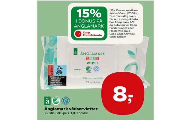 Änglamark wipes product image