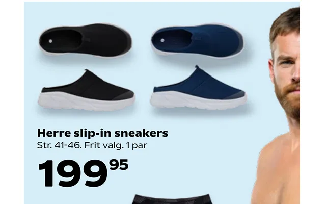 Herre Slip-in Sneakers product image