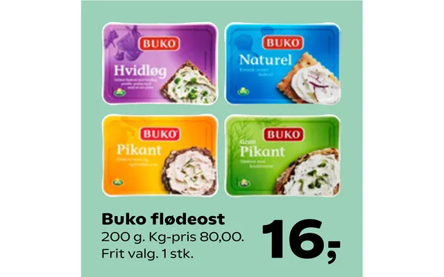 Buko Flødeost product image