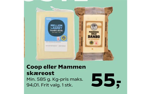 Coop or mammen firm cheese product image