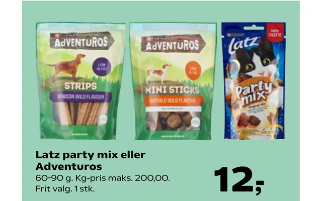 Latz party mix or adventuros product image