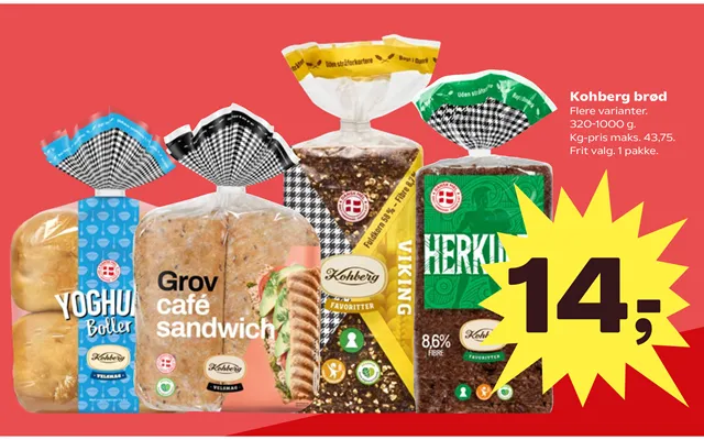 Kohberg bread product image
