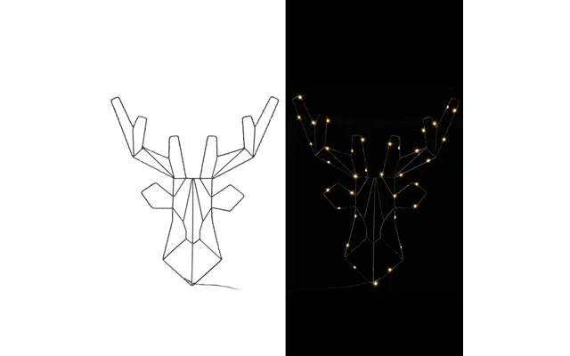 Part Reindeer Christmas Metal Hot White product image