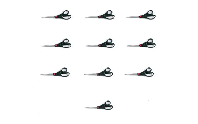 10 Stk Red Point Saks Til Voksne - 21 Cm.