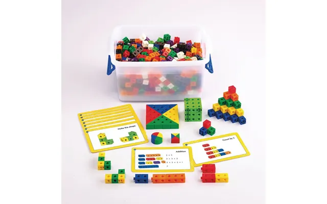 2x2 Centimeter Cubes Klassesæt - 542 Dele
