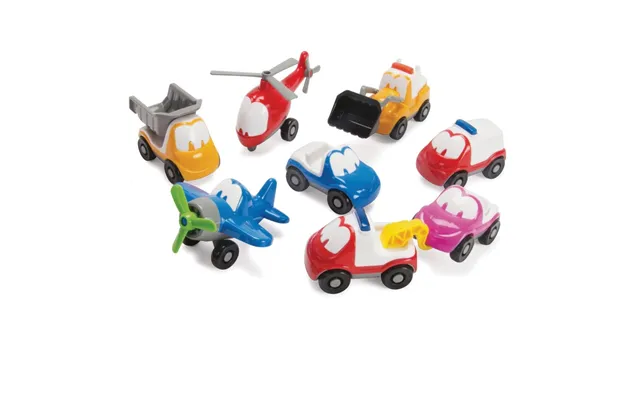 Biler - Funcars I Plast Dantoy