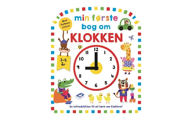 Bog - Min Første Bog Om Klokken