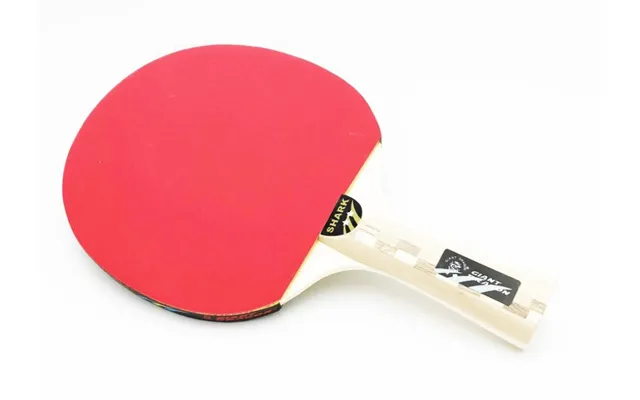 Bordtennisbat I Træ - Rød Sort