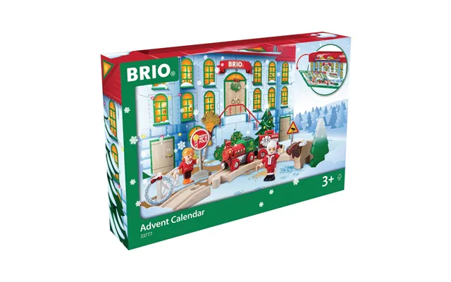 Brio Julekalender Med Legetøj - 24 Dele