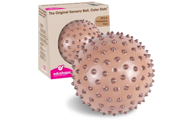 Edushape Sansebold Dot Brun & Rød Ø18 Cm