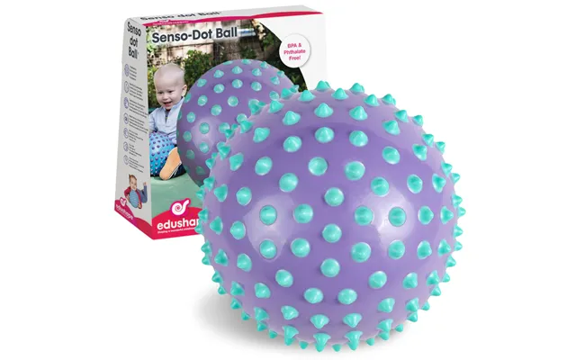 Edushape Sansebold Dot Lilla & Turkis Ø18 Cm