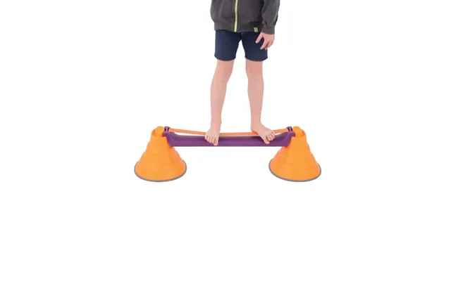 Gonge Build-n-balance Balance Bropillesæt Med Slack Line - H 24 Cm