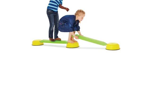 Gonge Build-n-balance Balancetopsæt Med 2 Log Planker - H 10 Cm