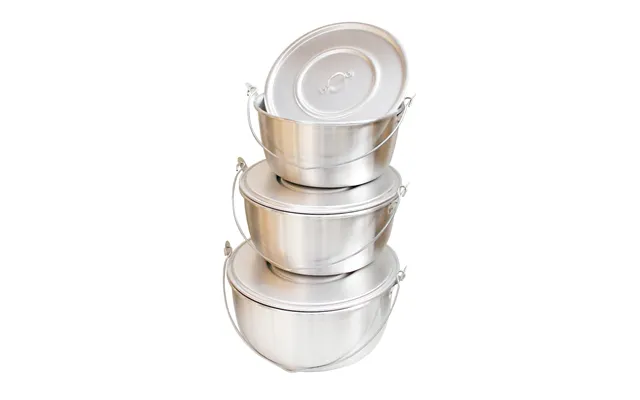 Grydesæt I Aluminium - 3 Stk.