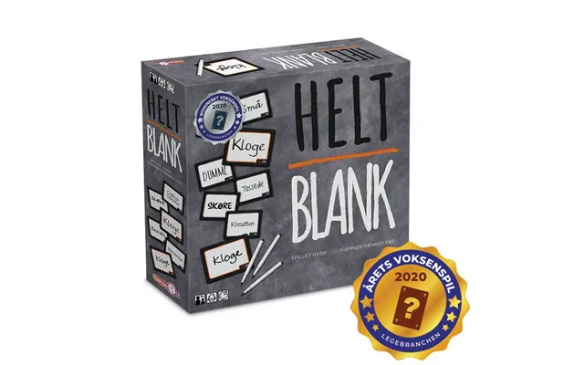 Helt Blank - Årets Voksenspil 2020
