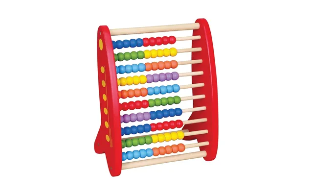 Kugleramme I Træ Viga Med 100 Kugler.