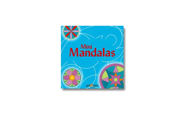 Mandalas Mini-malebog - Blå Tema