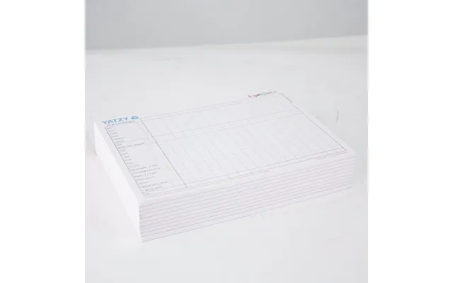 Mega-yatzy Blokke I A4 Format - 10 Stk