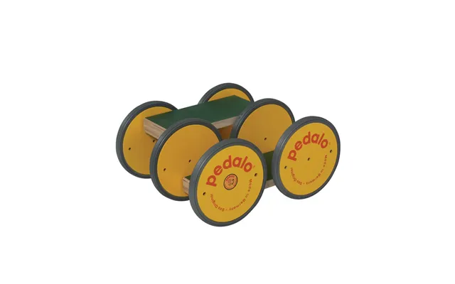 Pedalo Classic Med 6 Hjul - Gummi Dæk