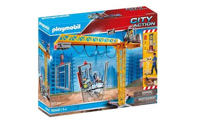 Playmobil City Action - Fjernstyret Kran