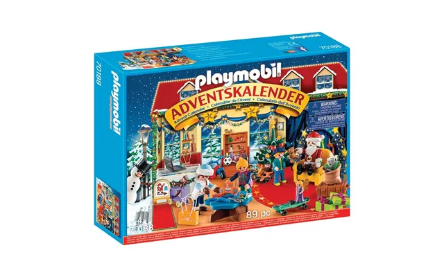 Playmobil Julekalender Med Legetøj - Jul I Legetøjsbutikken