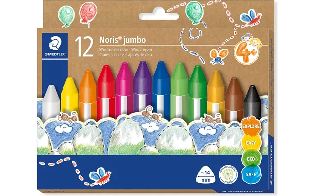 Staedtler - Noris Jumbo Farvekridt