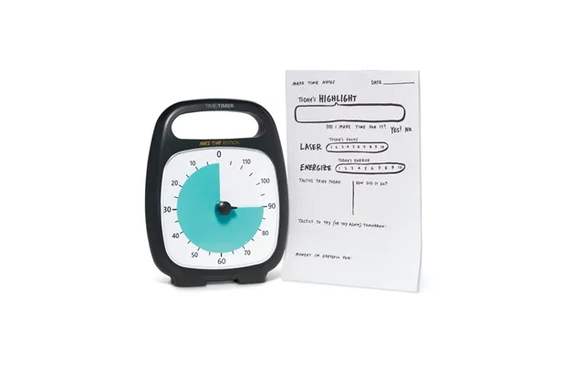 Time Timer Plus Visuelt Ur Med Alarm - 120 Min