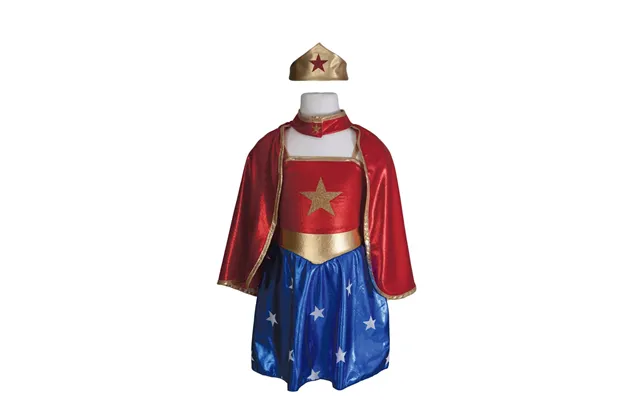 Udklædning - Superhero Pige M. Pandebånd