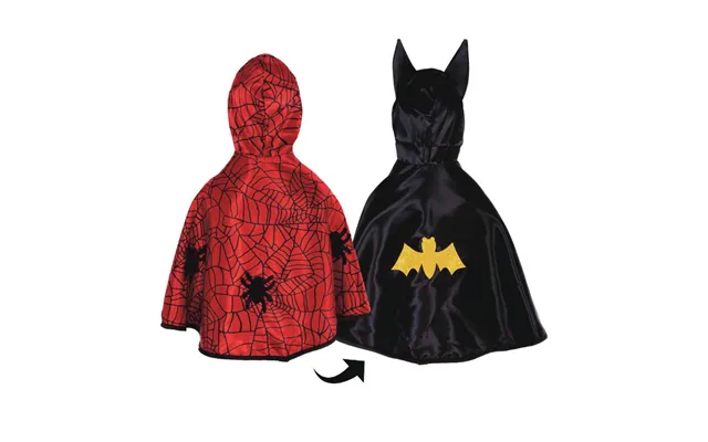 Vendbar Batman Spidermand Kappe - 2-3 År