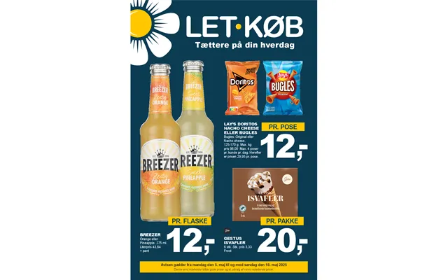 Man 5 Maj. - Søn 18 Maj. Læs ved at trykke på avis ikonet product image